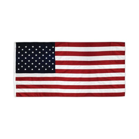 ADVANTUS Outdoor U.S. Flag, Nylon, 5ft.x 8ft. MBE002270